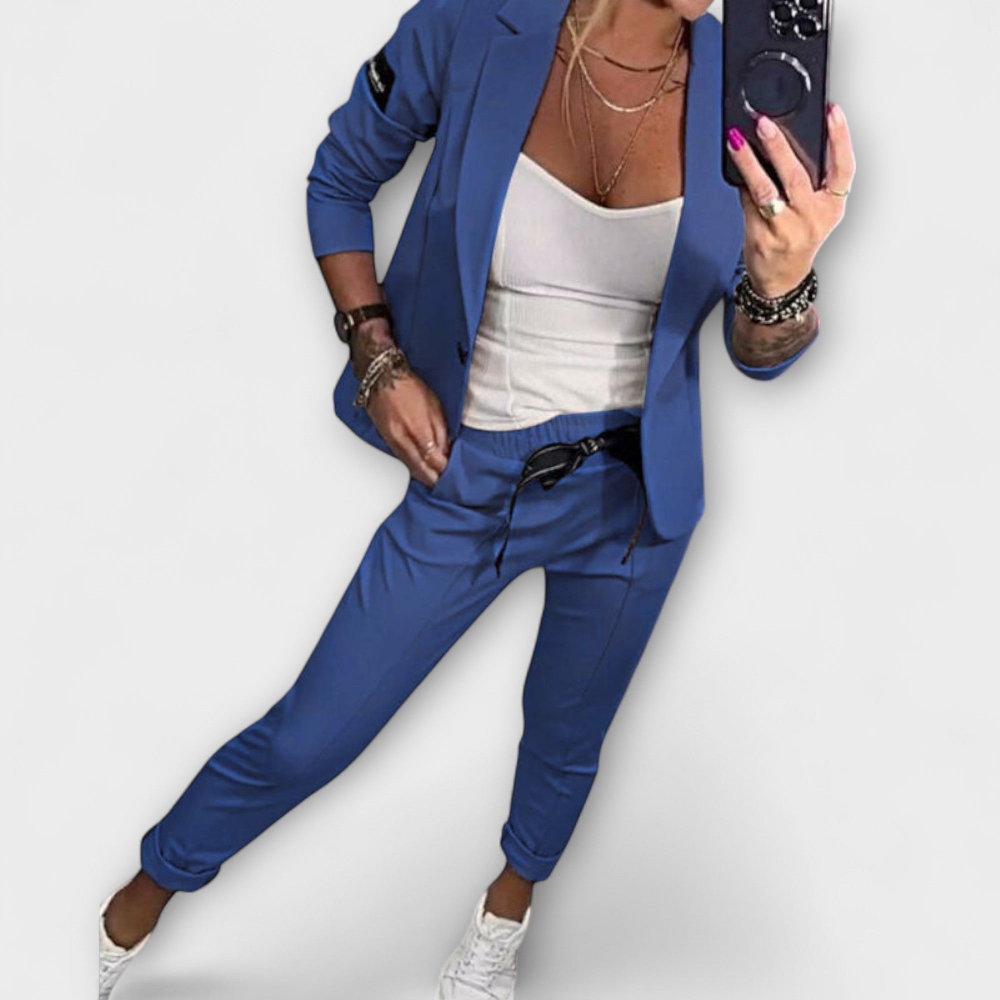 Grealish Home & Fashion | Elegant Combination Top, Jacket and Trousers