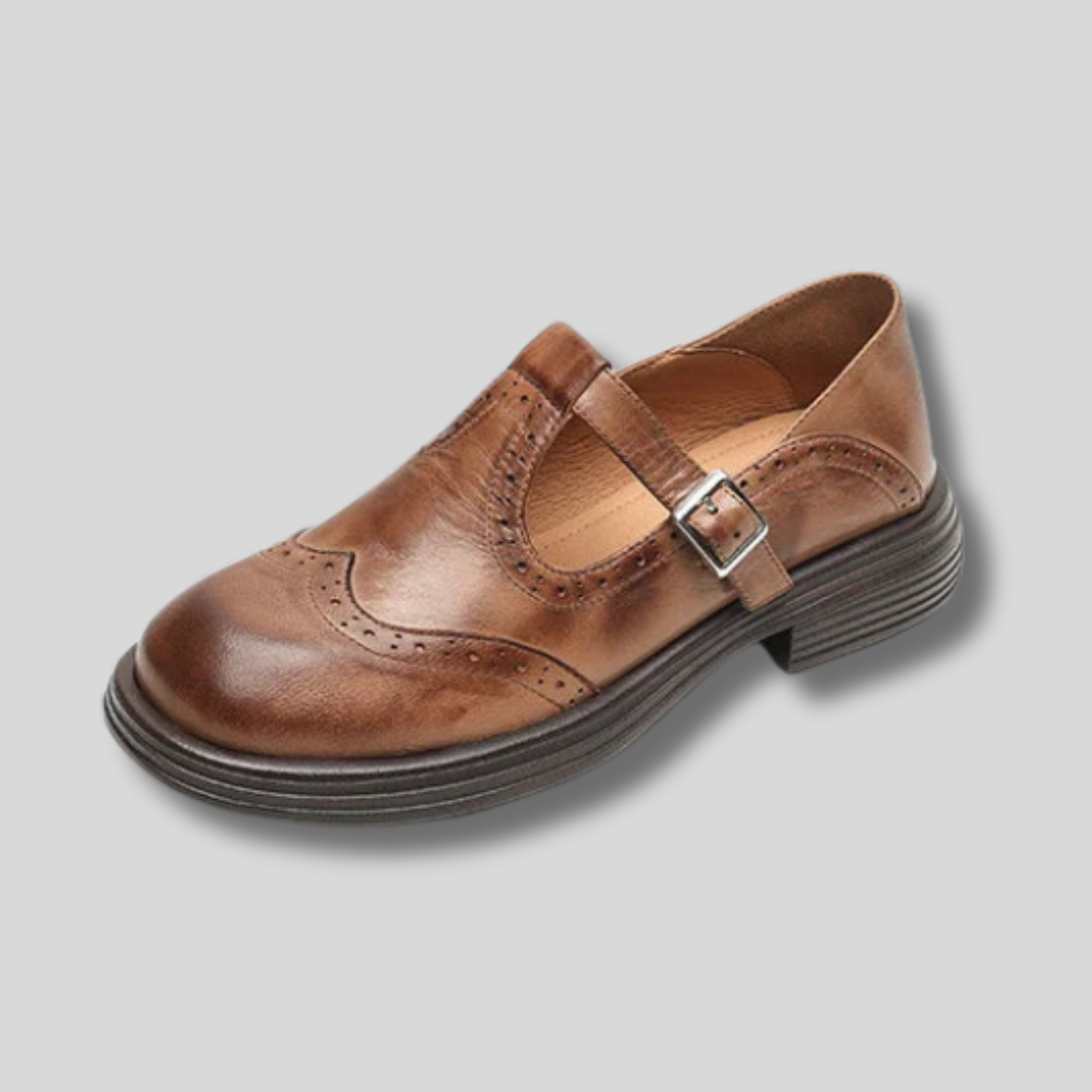 Selene™ - Stylish and Comfortable Round-Toe Loafers