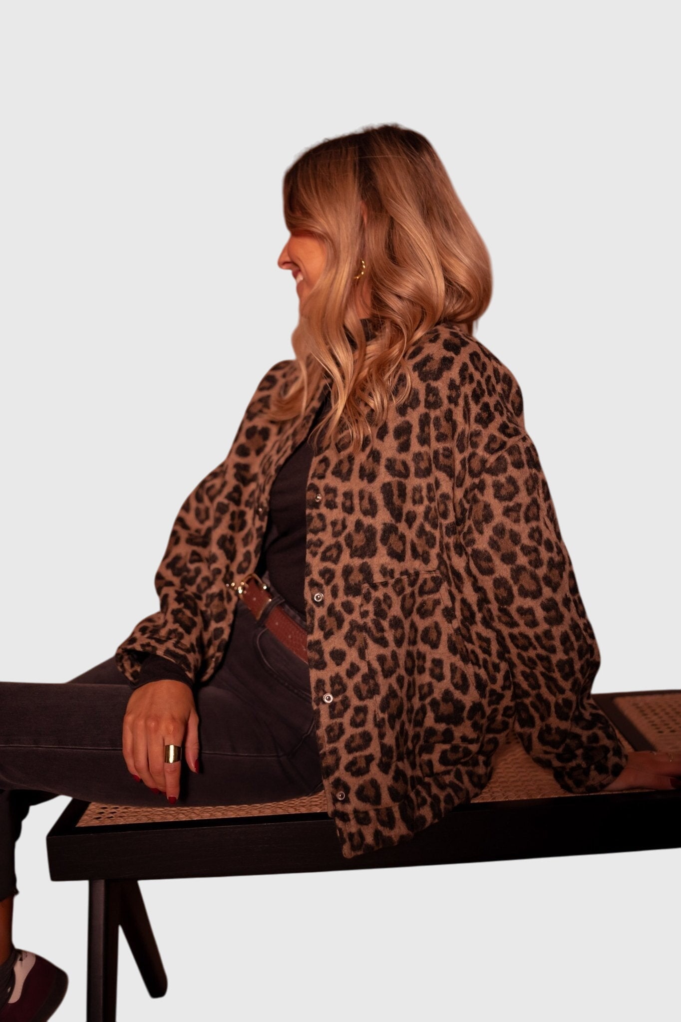 Elodie | Stylish Leopard-Print Jacket