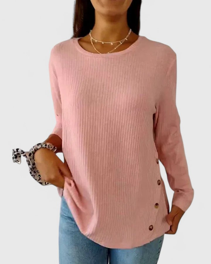 Megan™ | Stylish Crew-Neck Top