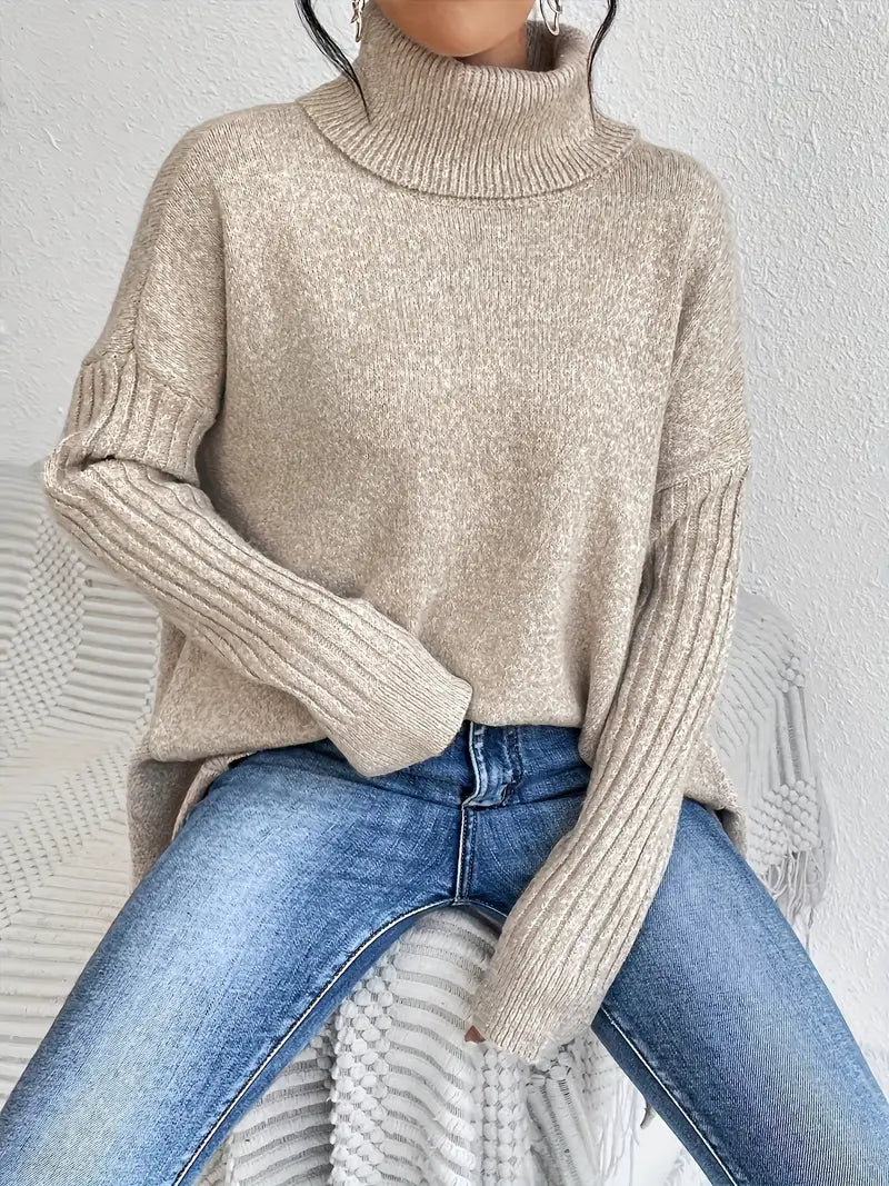 Brigitte | Casual Roll Neck