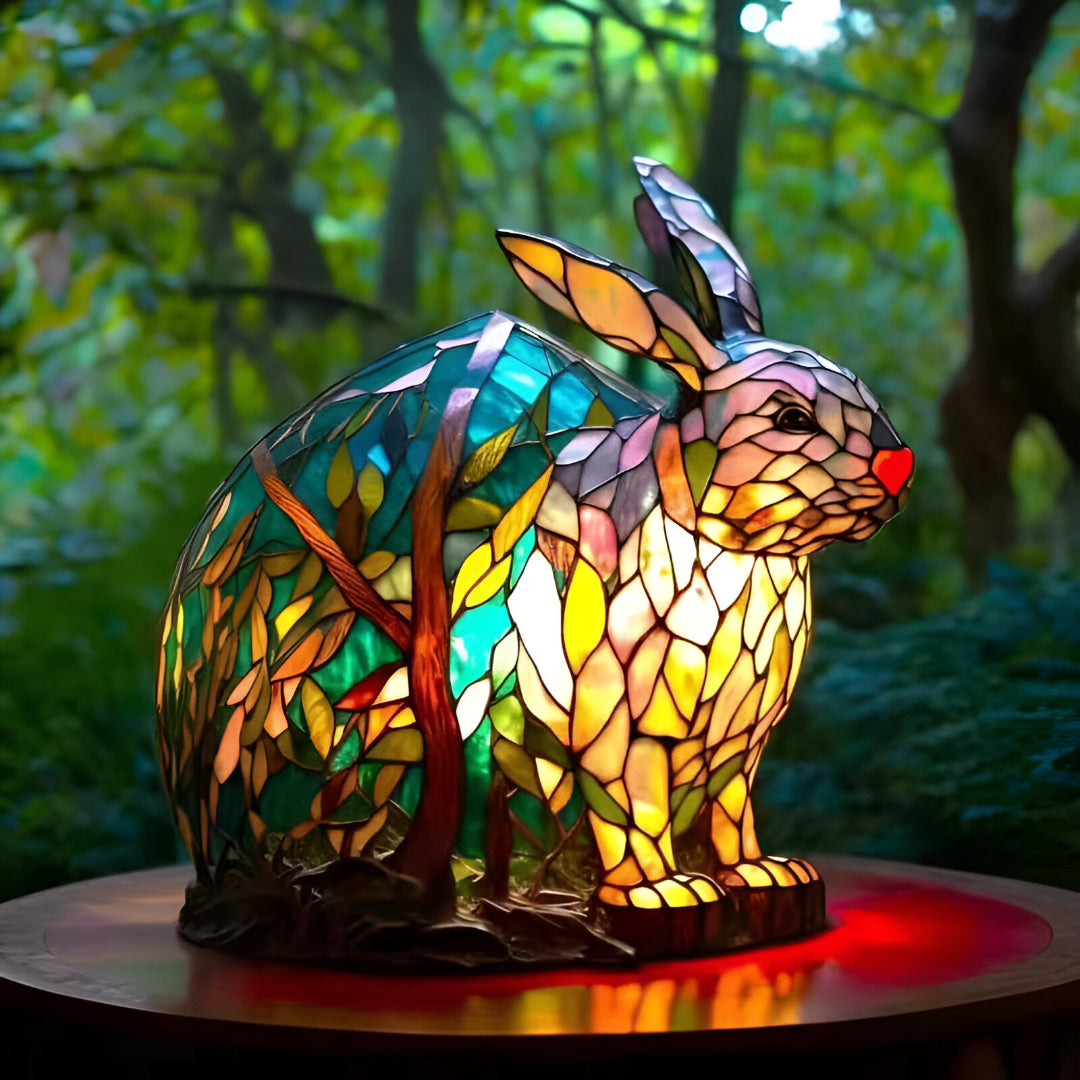 Grealish Home & Fashion | Colourful Bunny Lamp
