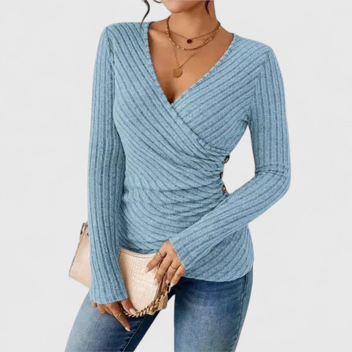 Vera | Stylish Wrap Top