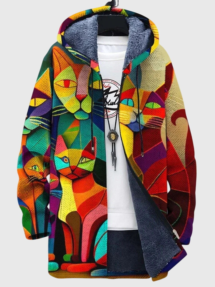 Anna™ - Jacket with Artistic Print