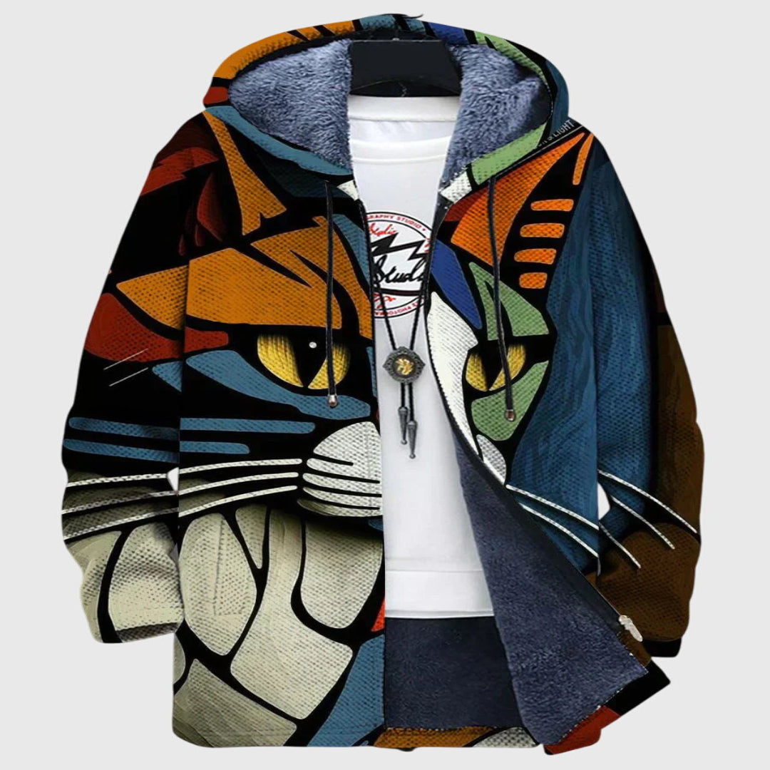Anna™ - Jacket with Artistic Print