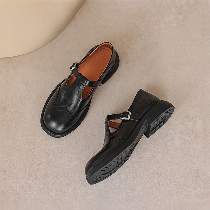 Selene™ - Stylish and Comfortable Round-Toe Loafers