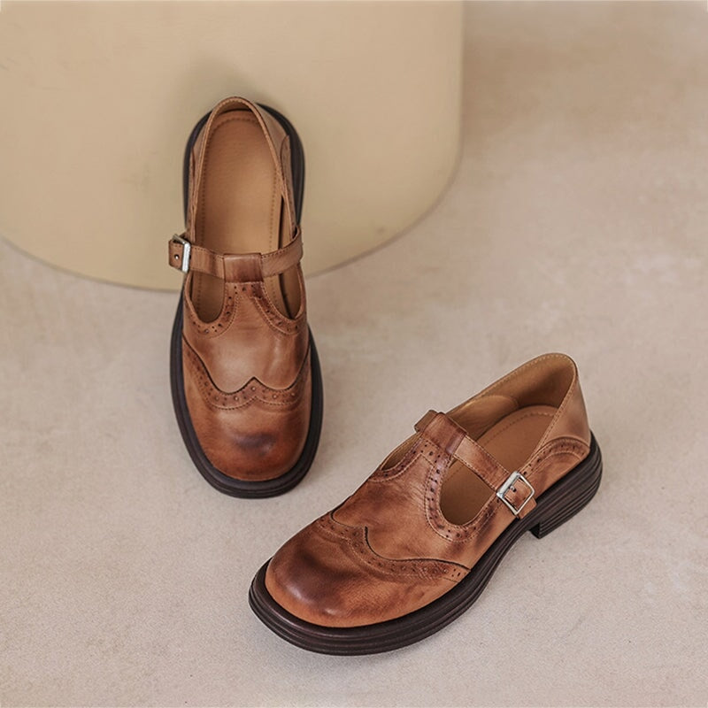 Selene™ - Stylish and Comfortable Round-Toe Loafers