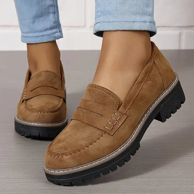 Emilia™ - Comfortable Chunky Loafers with Platform Sole