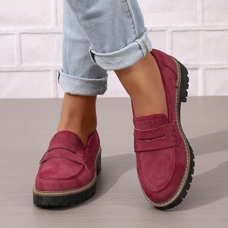 Emilia™ - Comfortable Chunky Loafers with Platform Sole