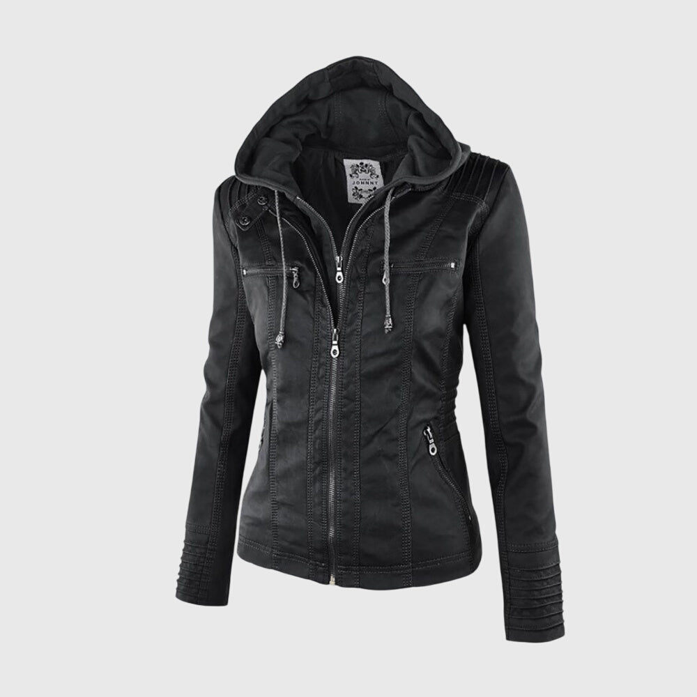 KAROLINE™ Stylish and Unique Leather Jacket