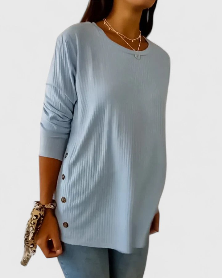 Megan™ | Stylish Crew-Neck Top