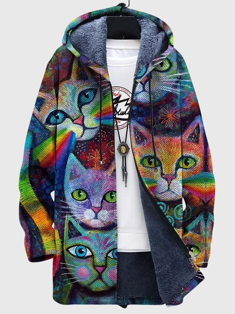 Anna™ - Jacket with Artistic Print