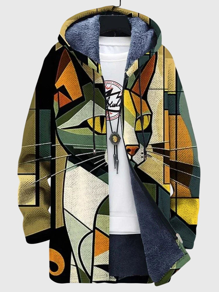 Anna™ - Jacket with Artistic Print