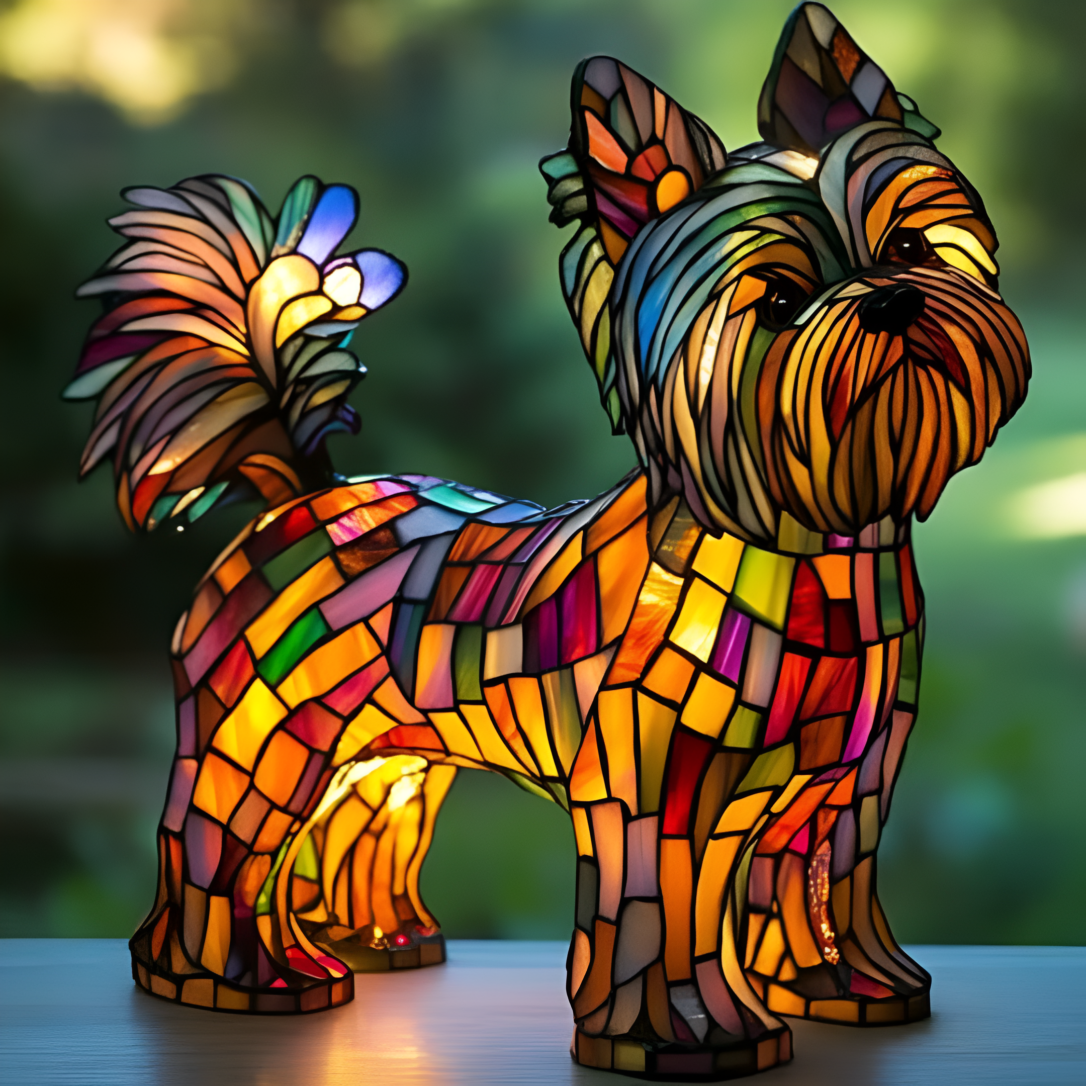 Grealish Home & Fashion | Enchanting Dog Lamp in Colour