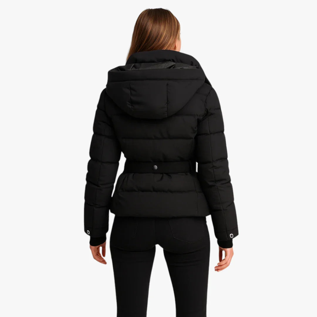 Lunaris ™ | Women's Belted Water-Repellent Puffer Jacket