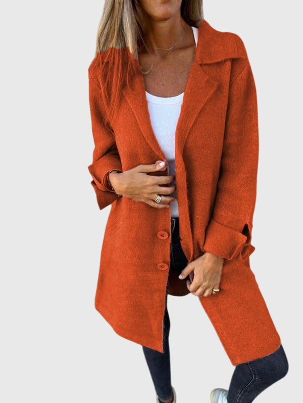 Lisa - Buttoned Blazer