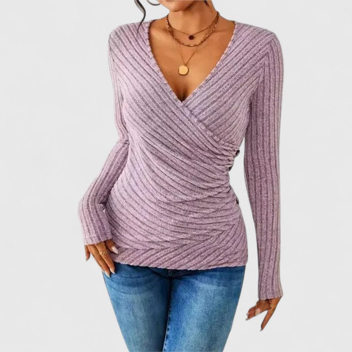 Vera | Stylish Wrap Top