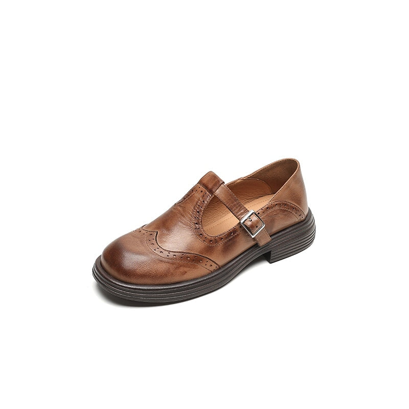 Selene™ - Stylish and Comfortable Round-Toe Loafers