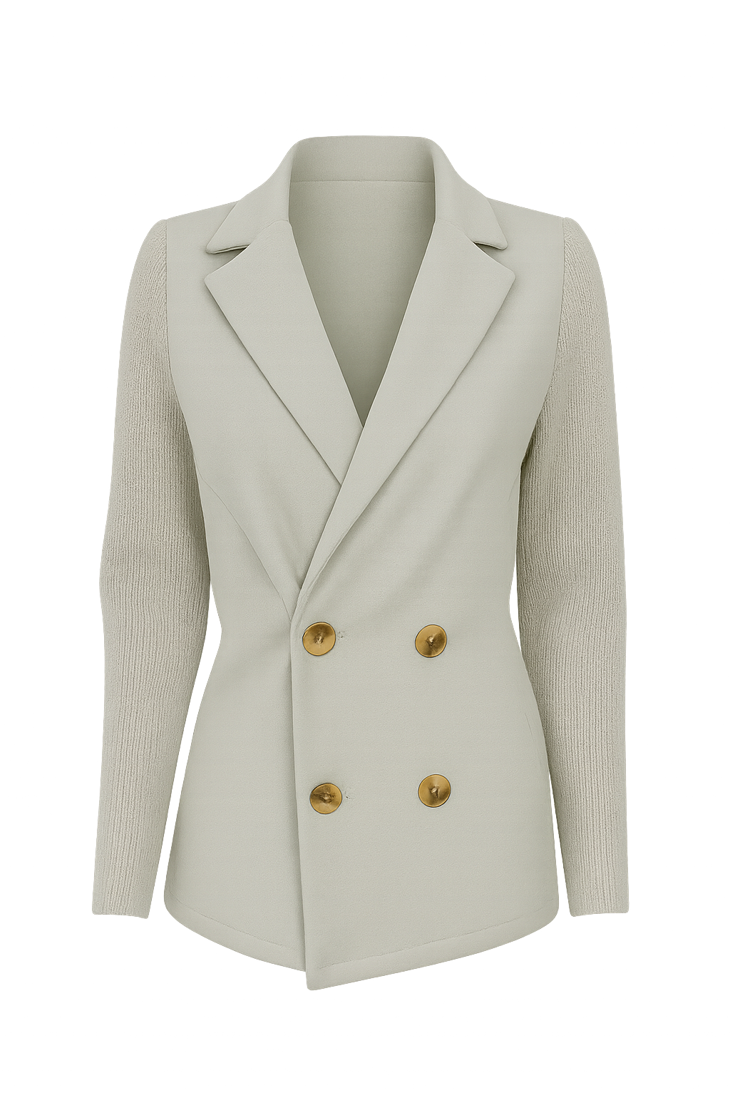 Grealish Home & Fashion | Premium Stylish Knitted Sleeve Blazer