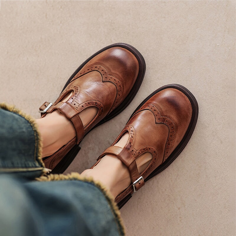 Selene™ - Stylish and Comfortable Round-Toe Loafers