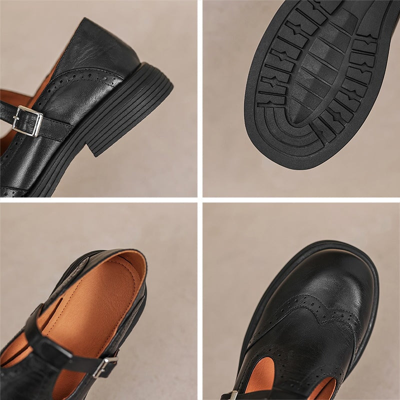 Selene™ - Stylish and Comfortable Round-Toe Loafers
