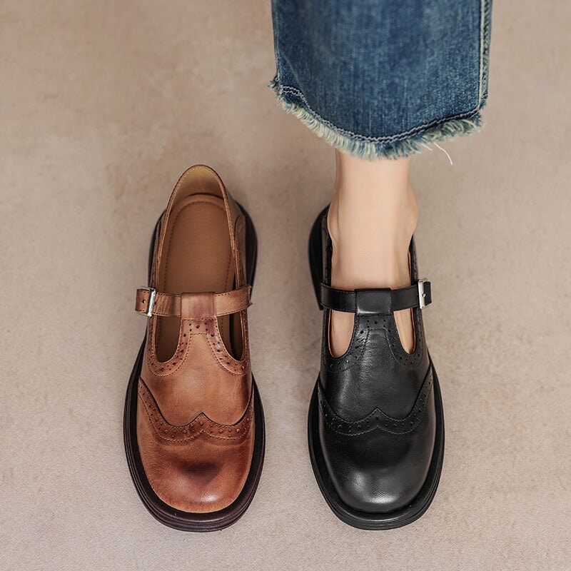 Selene™ - Stylish and Comfortable Round-Toe Loafers